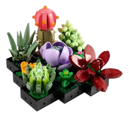 Lego Set De Construccion Succulents Flores 771 Piezas(10309)