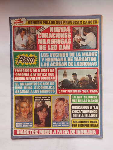 Flash / Nº 250  / 1985 / Leo Dan / Julio Iglesias