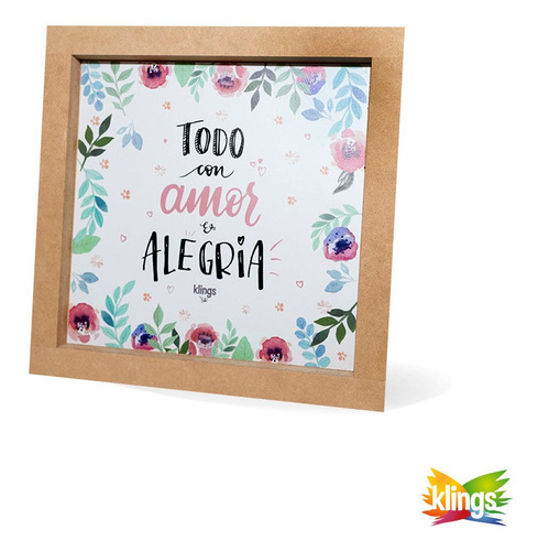 Imagen 2 de 7 de Cuadros Decorativos Frases Positivas Disfruta La Vida Feliz