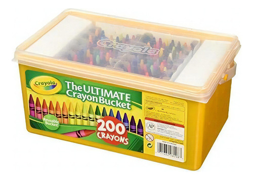 Crayola Ultimate Crayon Balde 200 Crayones