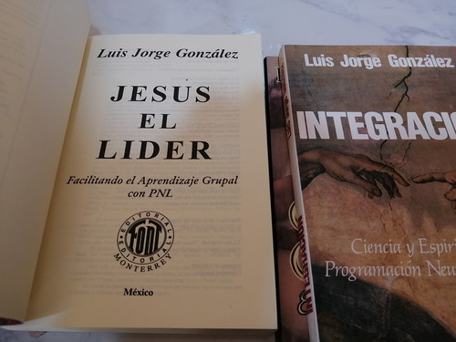 Libro. Jesús El Líder. Integración. +2 Luis Jorge González (Usado)