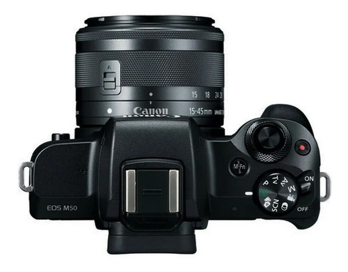 Imagen 3 de 4 de Cámara Canon M50 Kit + Ef-m15 45 Is Stm Nuevo, Sellado