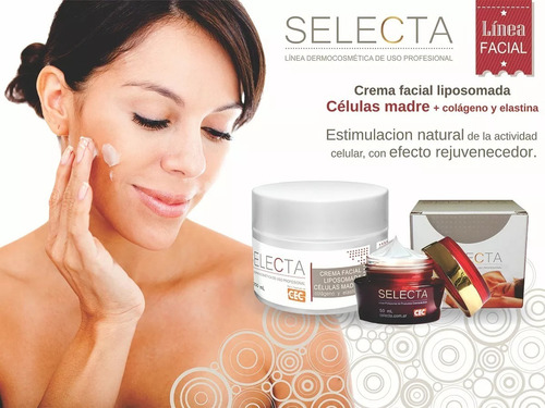Crema Facial Liposoma Célula Madre+colágeno+elastina
