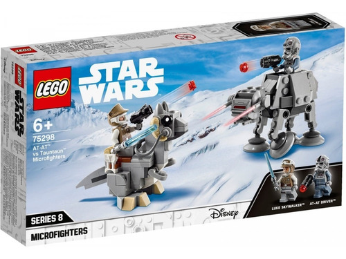 Brinquedo Star Wars Microfighters At-at Vs. Tauntaun Lego Quantidade de peças 205