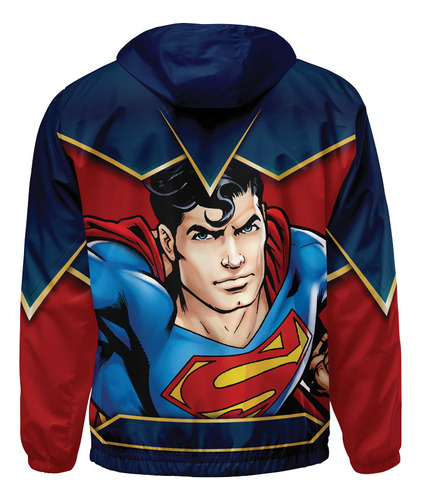 Quiubolee! Chamarra Reversible Unisex Superman Gold