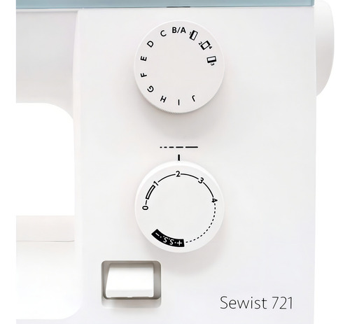 Janome Máquina De Coser Sewist 721 Color Blanco