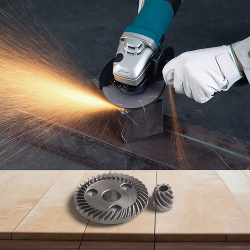 Peça De Engrenagem Cônica Em Espiral Do Moedor Sander Bevel