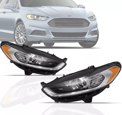 Farol Dianteiro Iluminacao Ford Fusion 2013 2014 2015 2016