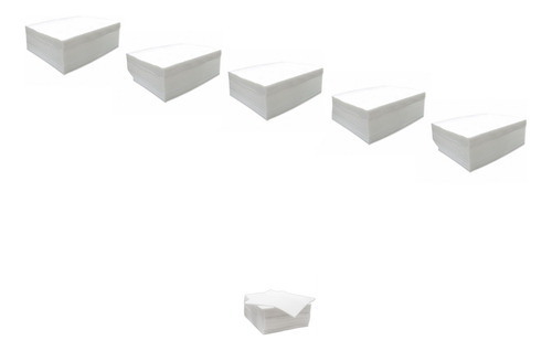 Pano Absorvente De Viscose Ober Obertech Wiper 50 Unid Kit 5 Branco