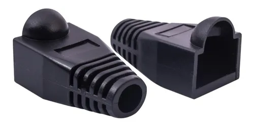 CAPUCHON RJ45 CT6 NEGRO