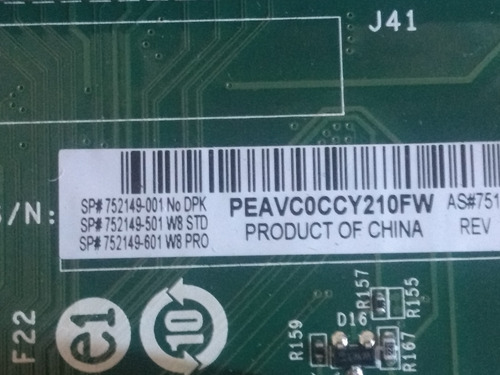 Placa Mãe Elitedesk Original Hp 705g1 752149-001-751439-001