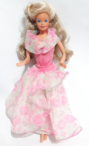 Antiga Barbie Estrela Anos 80 Mãos Movéis Brincos E Anel