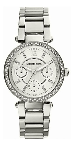 Michael Kors Classic Analog Watch With Crystals On Bezel