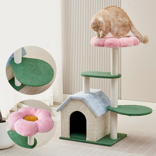 Para Trepador Para Gatos, Poste Rascador, Torre Vertical De