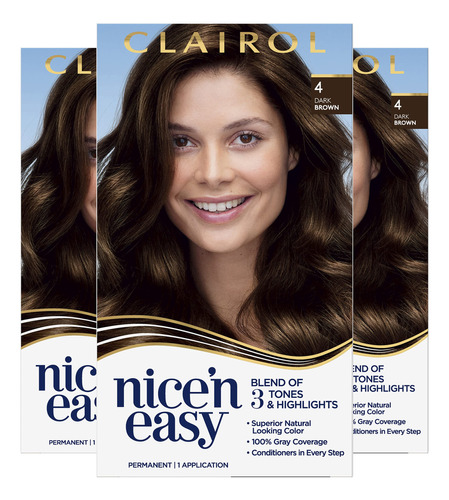 Clairol Nice'n Easy - Tinte Permanente Para El Cabello, Colo