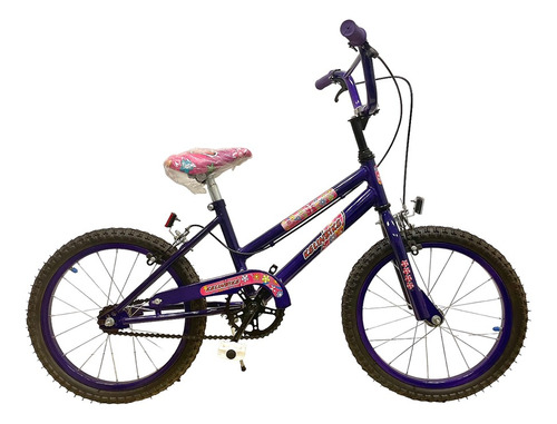 Bicicleta Infantil Cross R16 Nena Violeta