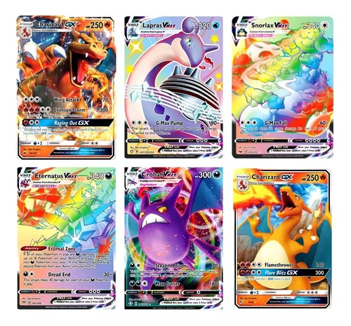 30 Cartas Pokemon Gx + Carta Aliados Reshiram & Charizard