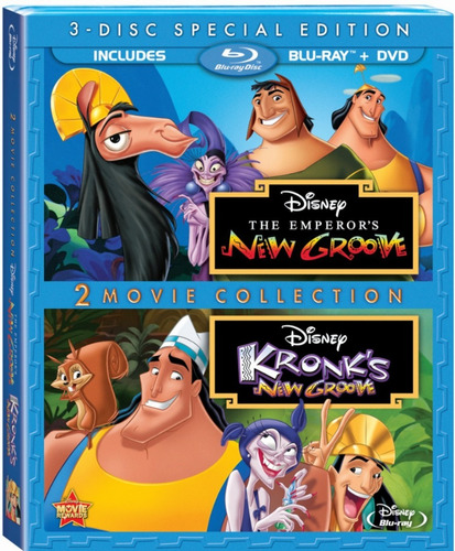 Las Locuras Del Emperador + Locuras De Kronk Boxset Blu-ray