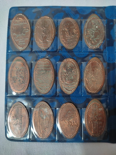 Imagen 4 de 7 de Coleccionador Con Monedas Penny Press Disney Parks Y Otras