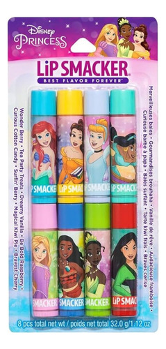 Lip Smacker Disney Princess · Bálsamos Labiales 8 Pack