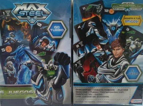 Juegos De Cartas Barbie Max Steel Y Juego De Princesas 3x2