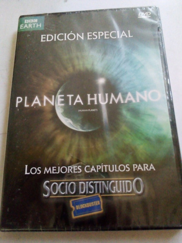 Dvd Bbc Earth Edición Especial Planeta Humano Nuevo Sellado