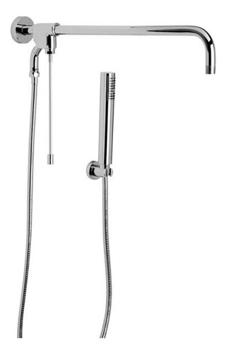 Rm-14 Helvex Regadera Manual Con Desviador Brazoazo Angular