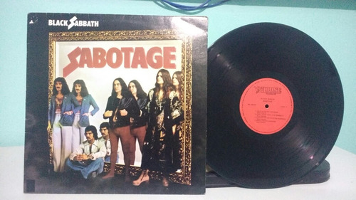 Lp Black Sabbath Sabotage,prensagem  (house Records Rap ) 