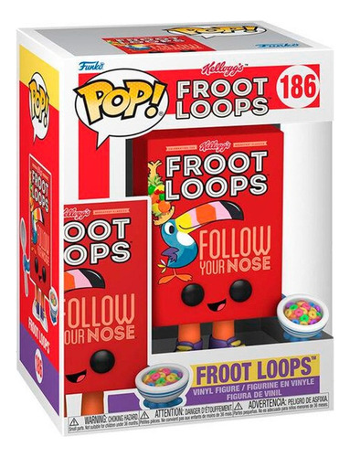 Froot Loops Funko Pop Cereal Box Kellogs #186