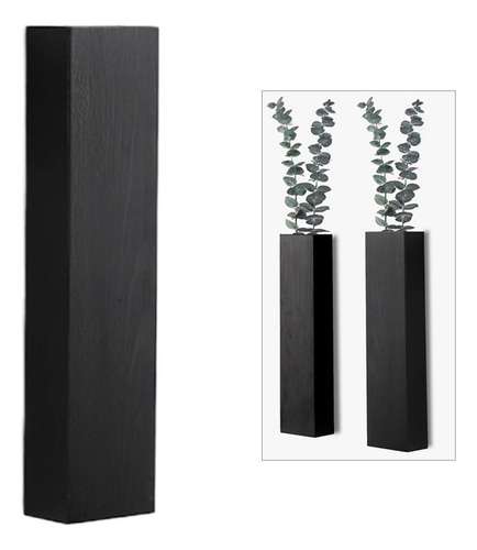 Jardinera De Madera Para Pared, Decoración De Pared
