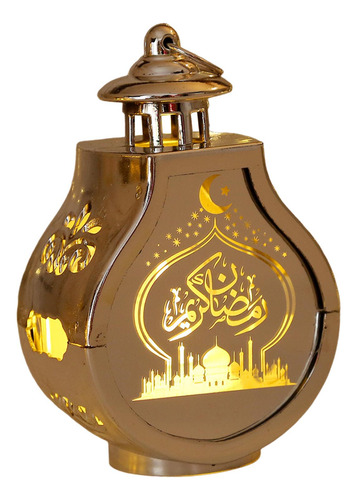 Linterna Led De Ramadán, Linterna Colgante Plata