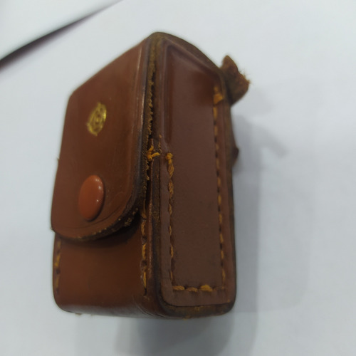 Antiguo Estuche De Cuero Para Auriculares Japón Radio (Usado)