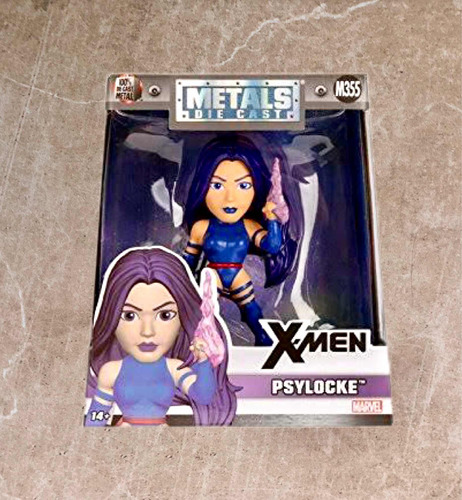 Figura Psylocke X Men 97 Marvel Metalfigs Jada 10cm Die-cast