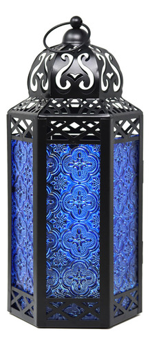 Farol Para Vela Decorativo Lámpara De Portavelas De Linterna