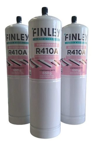 Lata Gas Refrigerante R410a Finley 650gr