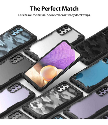 Imagen 7 de 8 de Case Ringke Fusion X Galaxy A32 5g - Importado De Usa