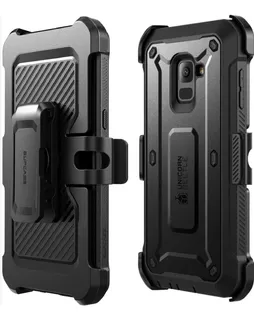 Case Galaxy A8 Plus Supcase 360 C/ Mica Marco C/ Clip Correa