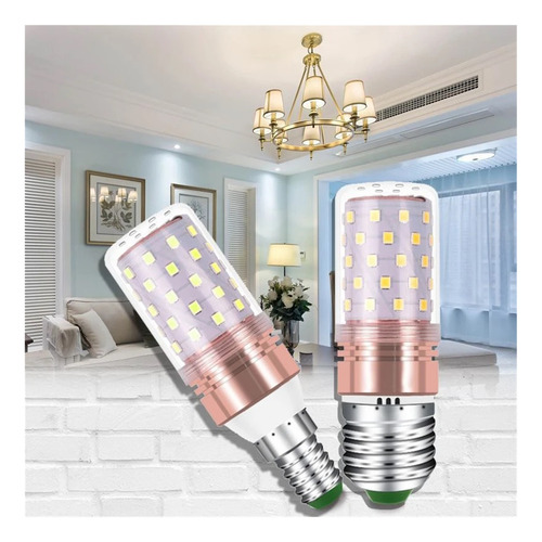 E27 E14 Bombilla Led De Maíz 60leds Smd 2835 Luces De Vela