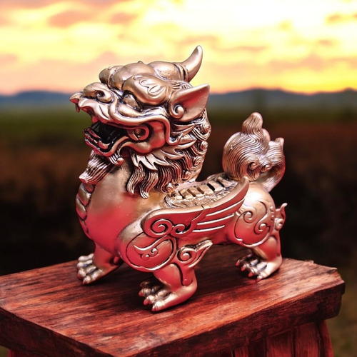 Perros Fu Leones Par Poliresina 12cm Aprox Monte Kurama