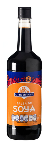 Salsa Chedraui Soya Plástico 1000ml