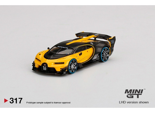 Imagem 3 de 5 de Miniatura Mini Gt 1:64 - Bugatti Vision Gt