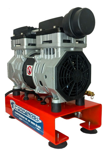 Compressor Poço Artesiano 220v Sem Óleo Ar Direto 4 Pés