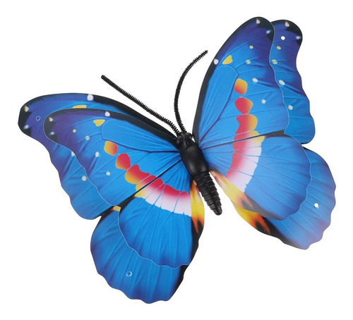 Cabilock 3d Mariposa Decoración De Pared Jardín Patio Arte D