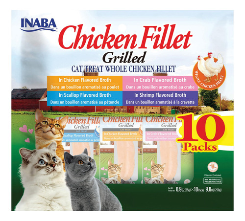 Galletas/complemento/premium De Filete De Pollo A La Parrill