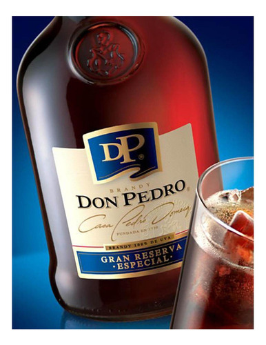 Pack De 4 Brandy Don Pedro Gran Reserva Especial 1 L