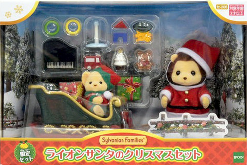 Sylvanian Families Ternurines Leon Navidad Calico Critters Navidad León Edición Limitada