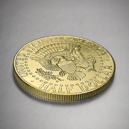 Imagen 8 de 11 de Moneda Kennedy Medio Dólar 1974