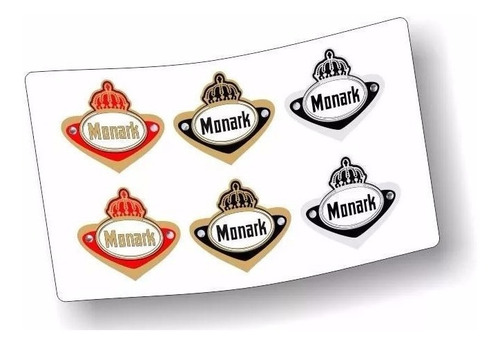 Emblemas Bicicletas Antigas Monark Em Vinil  Frete Grátis Vt