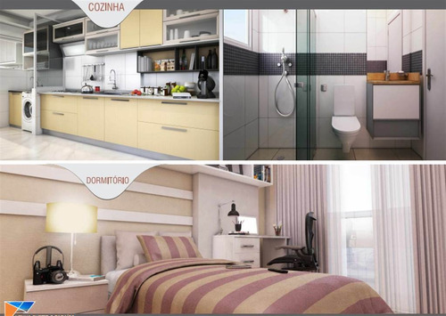 Imagem 2 de 8 de Apartamento, 2 Dorms Com 76.08 M² - Forte - Praia Grande - Ref.: Scp122 - Scp122