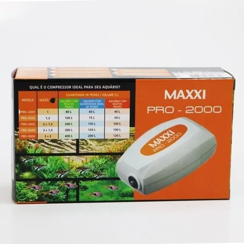 Compressor De Ar Maxxi Pro-2000 110v C/mang E Pedra Porosa